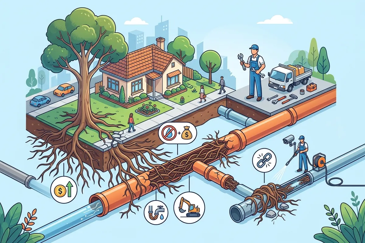Tree roots in drains: Melbourne's most expensive plumbing problem